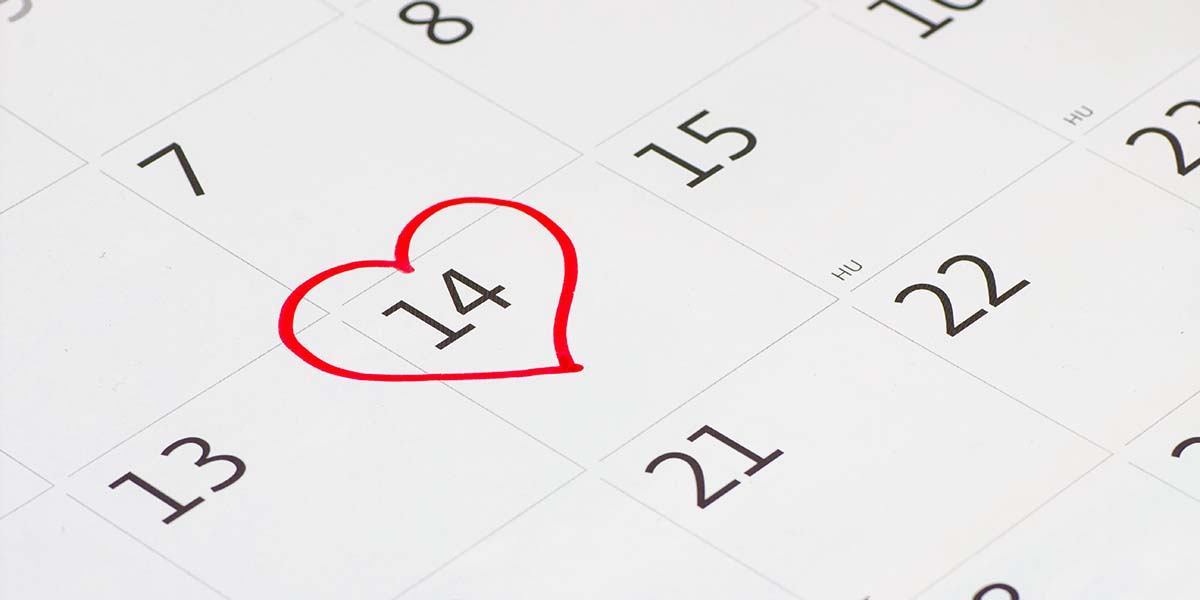 February 14 on calendar