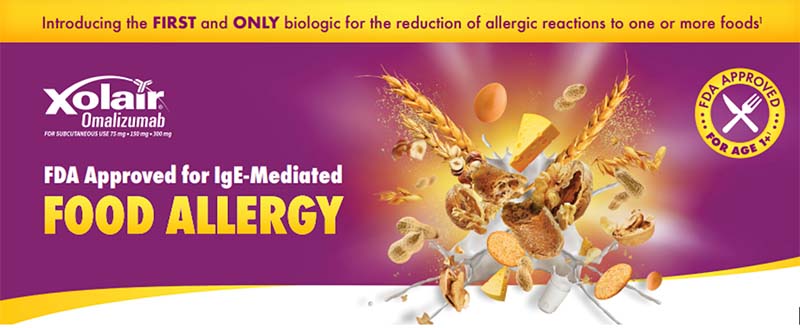 Xolair for Food Allergy
